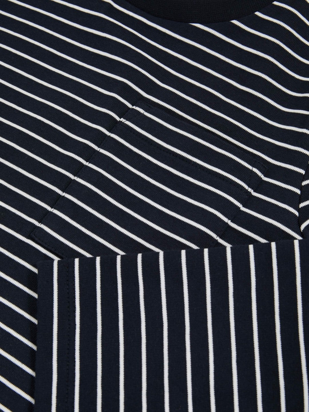 9-13 yrs Stretch-Cotton Stripe T-Shirt in Navy/White | Reiss Children & Baby Best Seller
