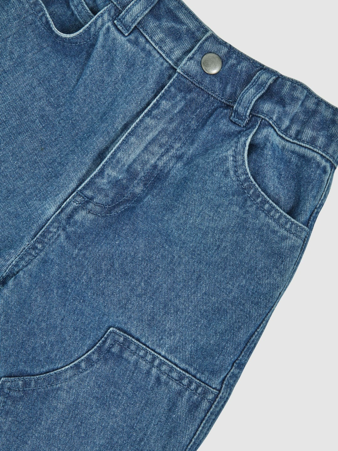 9-13 yrs Straight-Leg Carpenter Jeans in Mid Blue | Reiss Children & Baby Signature