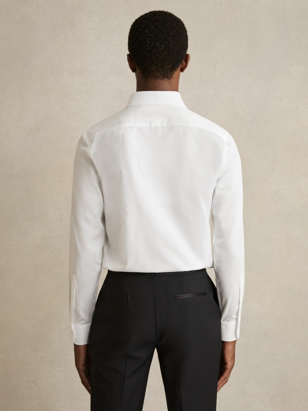 Regular Fit Cotton Double-Cuff Dinner Shirt Regular-Fit in White | Reiss Men Recommended