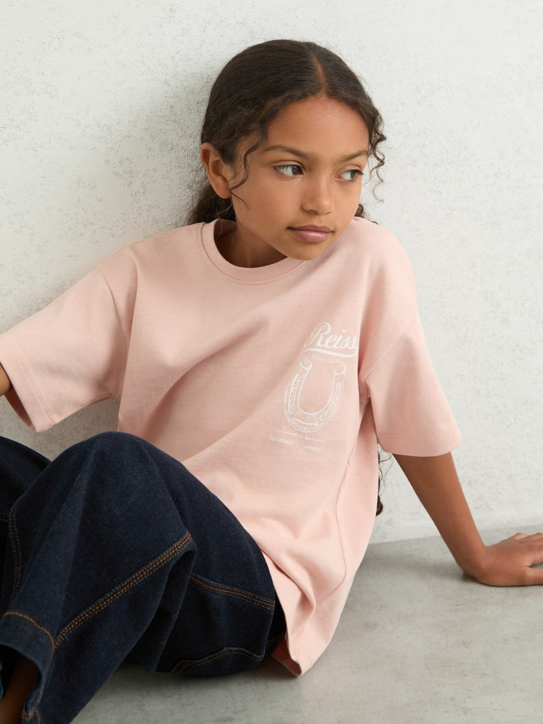 T-Shirt in Pink | Reiss Children & Baby Featured
