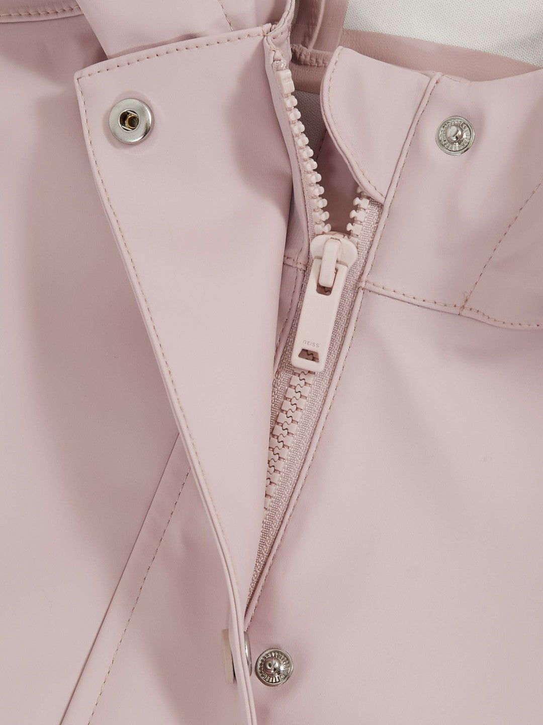 Hooded Rain Jacket in Pink | Reiss Children & Baby Signature