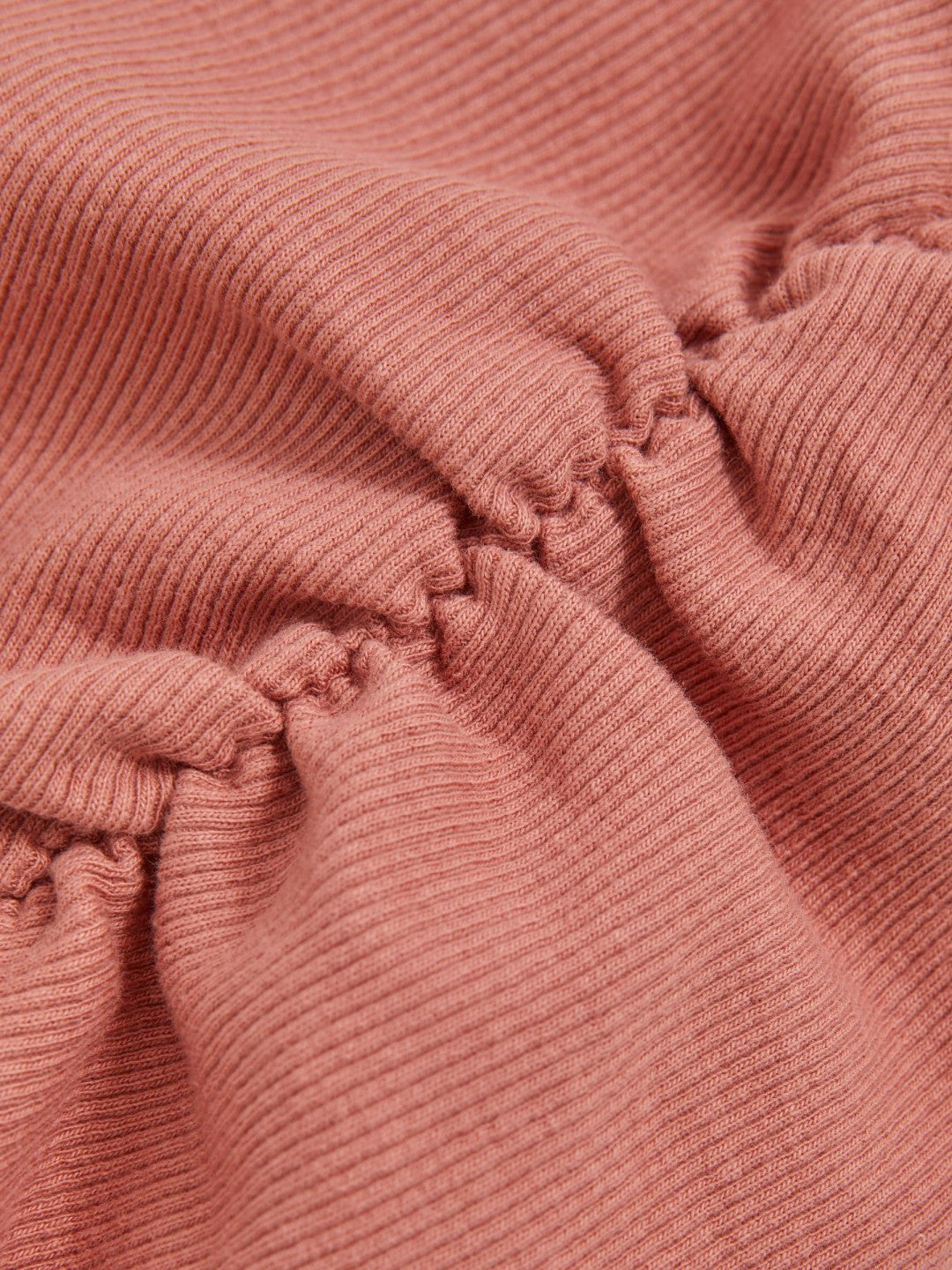 4-9 yrs Cotton Ruched Long-Sleeve T-Shirt with Stretch in Rose | Reiss Children & Baby New