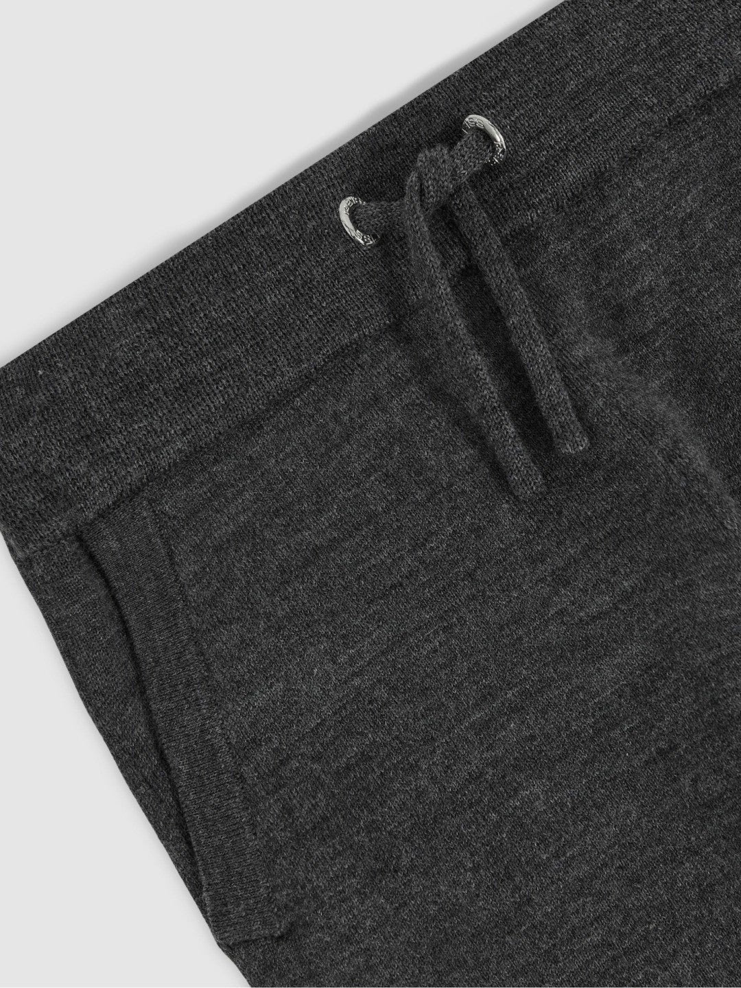 13-14 yrs Merino Wool Cuffed Joggers in Derby Grey Melange | Reiss Children & Baby Trending