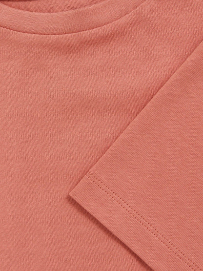 9-13 yrs Cotton Oversized Cropped T-Shirt in Rose | Reiss Children & Baby Best Seller
