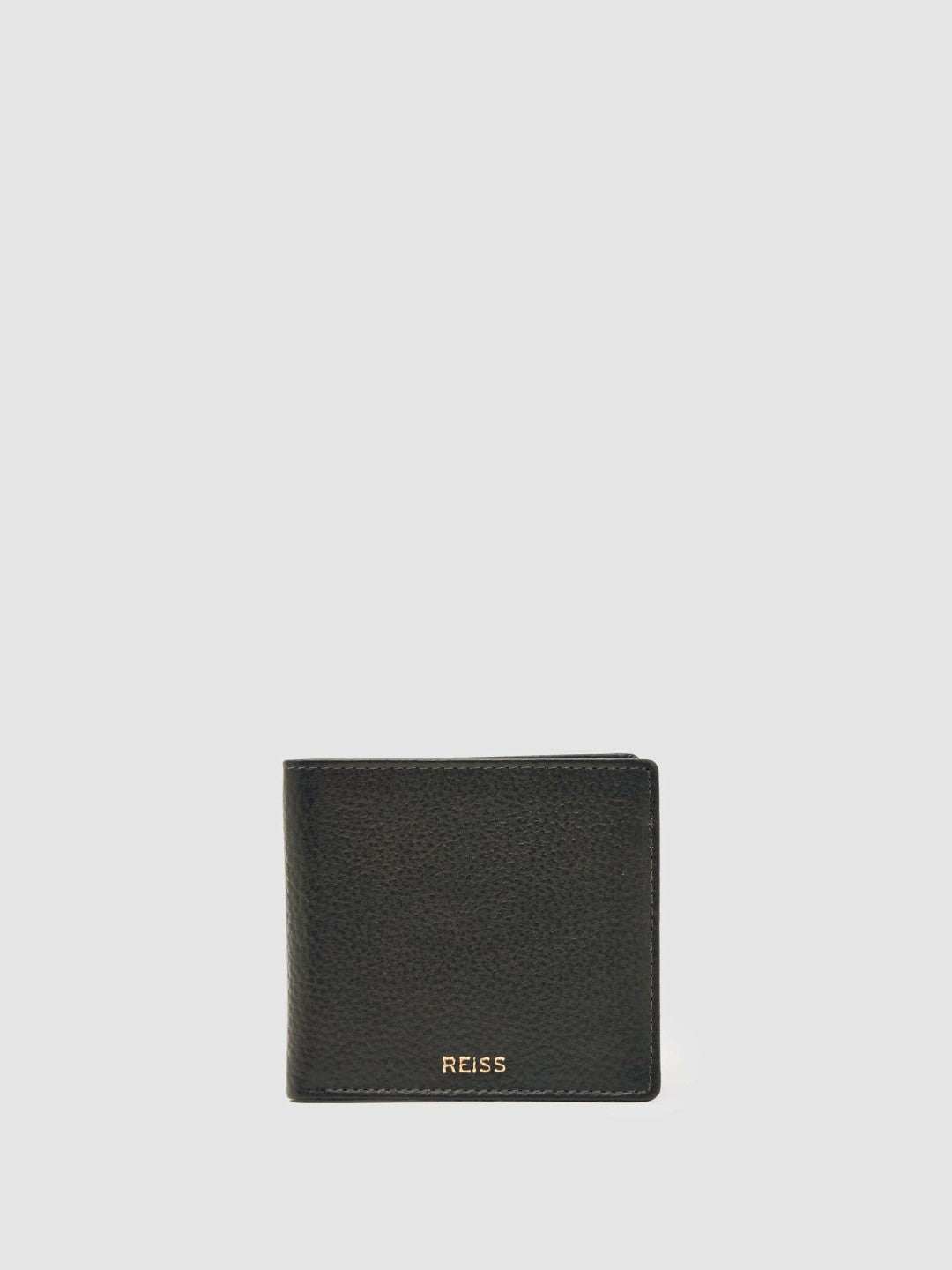Grained Leather Wallet in Chocolate | Reiss Men Recommended
