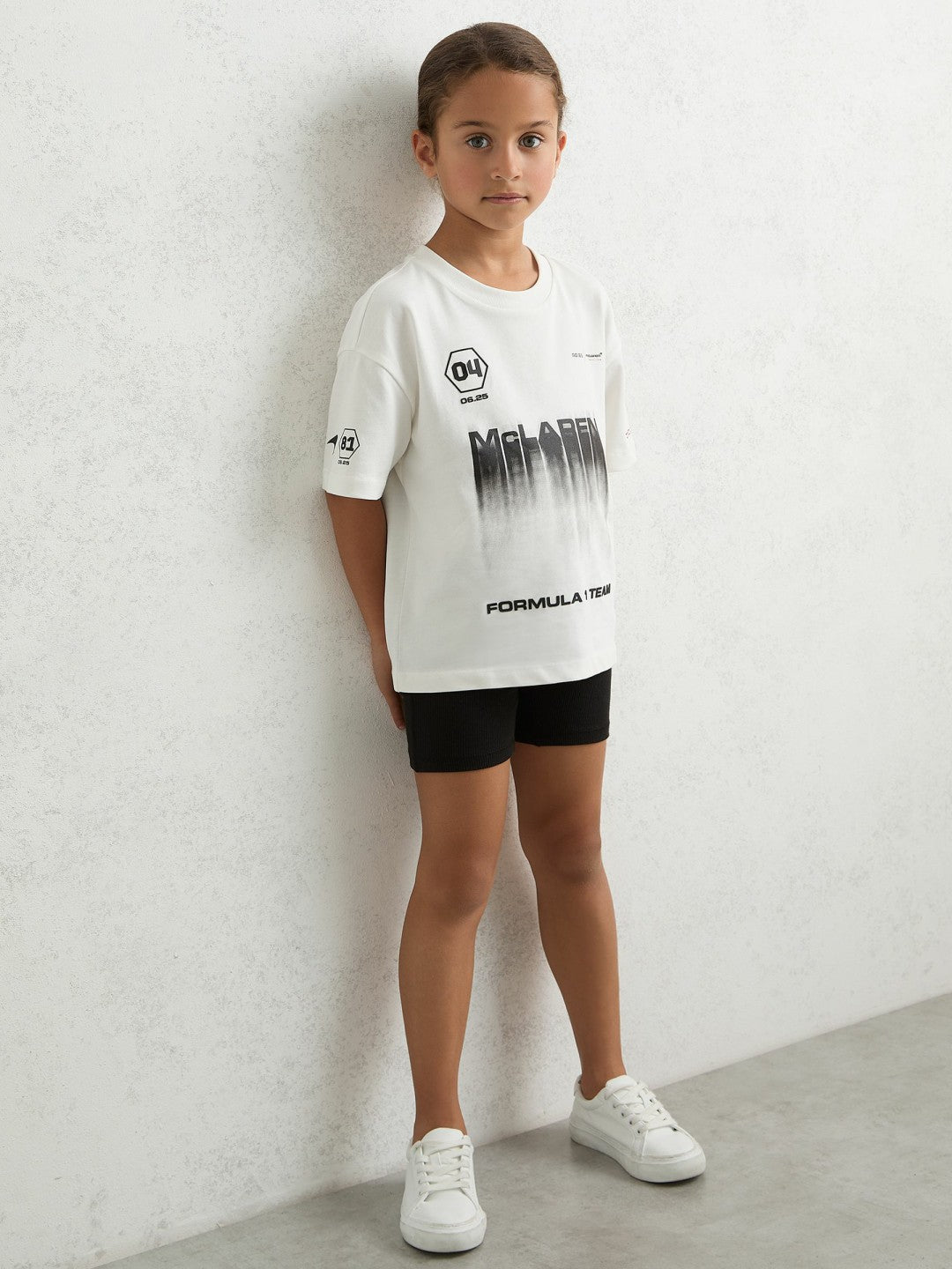 9-13 yrs McLaren F1 Team British GP T-Shirt Unisex Fit in White | Reiss Children & Baby Best Seller