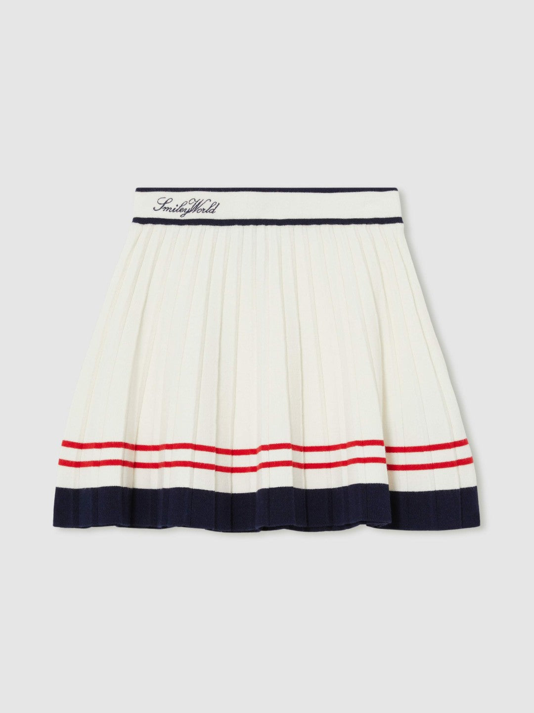 9-13 yrs SmileyWorld Tennis Skirt in Off White | Reiss Children & Baby New