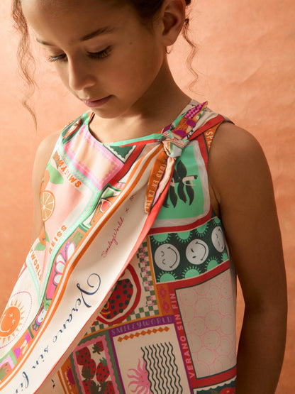 13-14 yrs SmileyWorld Motif Print Top in Multi | Reiss Children & Baby New