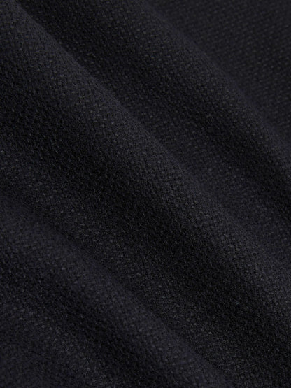 Wool-Blend Single-Breasted Blazer Slim-Fit in Navy | Reiss Men Exclusive