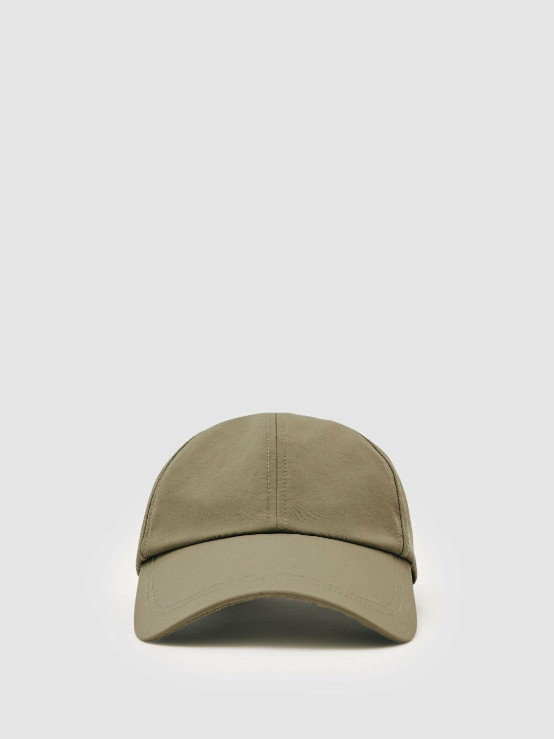 Embroidered-Logo Tech Baseball Cap in Sage Green | Reiss Men Signature