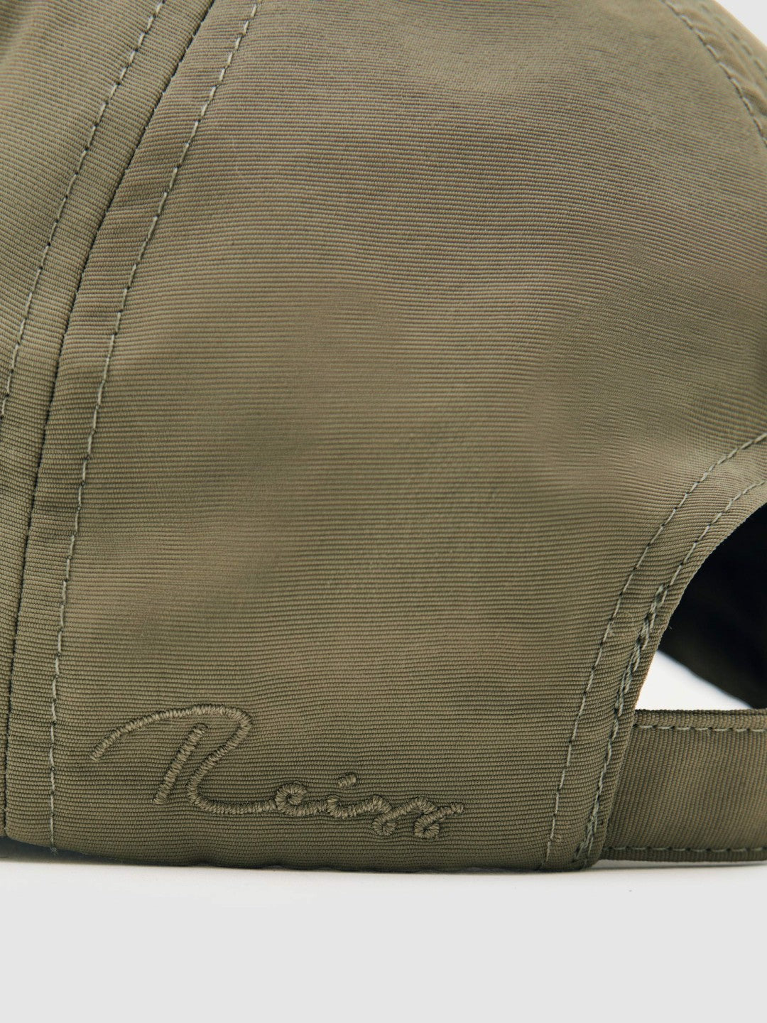 Embroidered-Logo Tech Baseball Cap in Sage Green | Reiss Men Signature