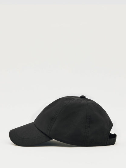 Embroidered-Logo Tech Baseball Cap in Black | Reiss Men Featured