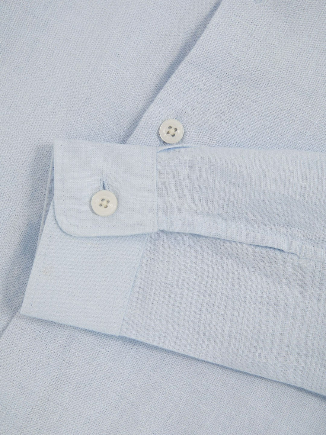 3-9 yrs Linen Cutaway Collar Shirt in Pale Blue | Reiss Children & Baby Popular