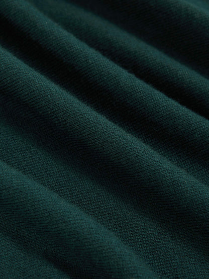 Merino Wool Crew-Neck Jumper in Green | Reiss Women Featured