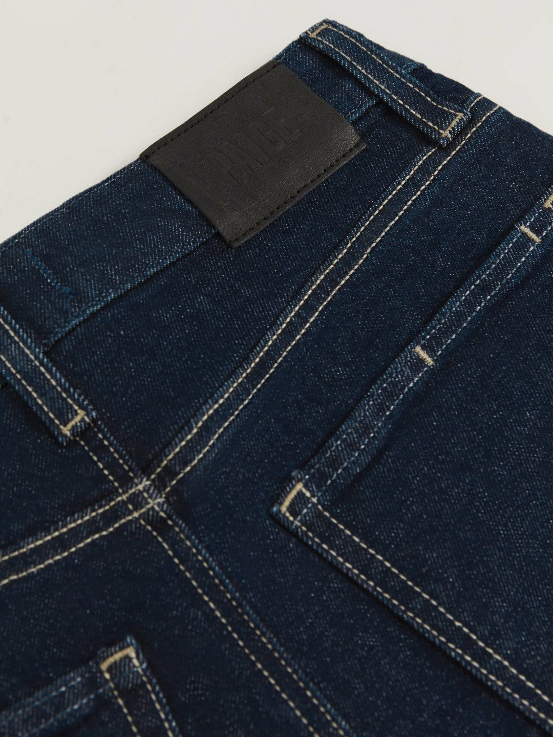 Paige Denim Bermuda Shorts in Navy | Reiss Women Featured