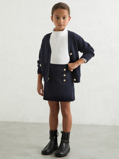 Skirt in Navy | Reiss Children & Baby New