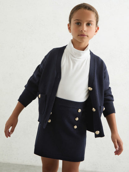 Skirt in Navy | Reiss Children & Baby New