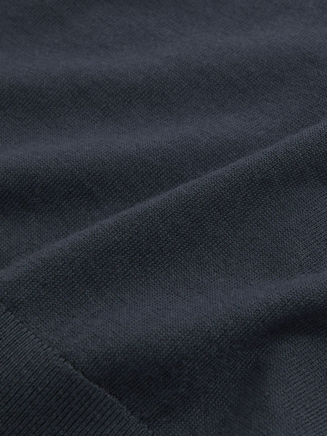 Merino Wool Drawstring Hoodie in Midnight Navy | Reiss Men Best Seller