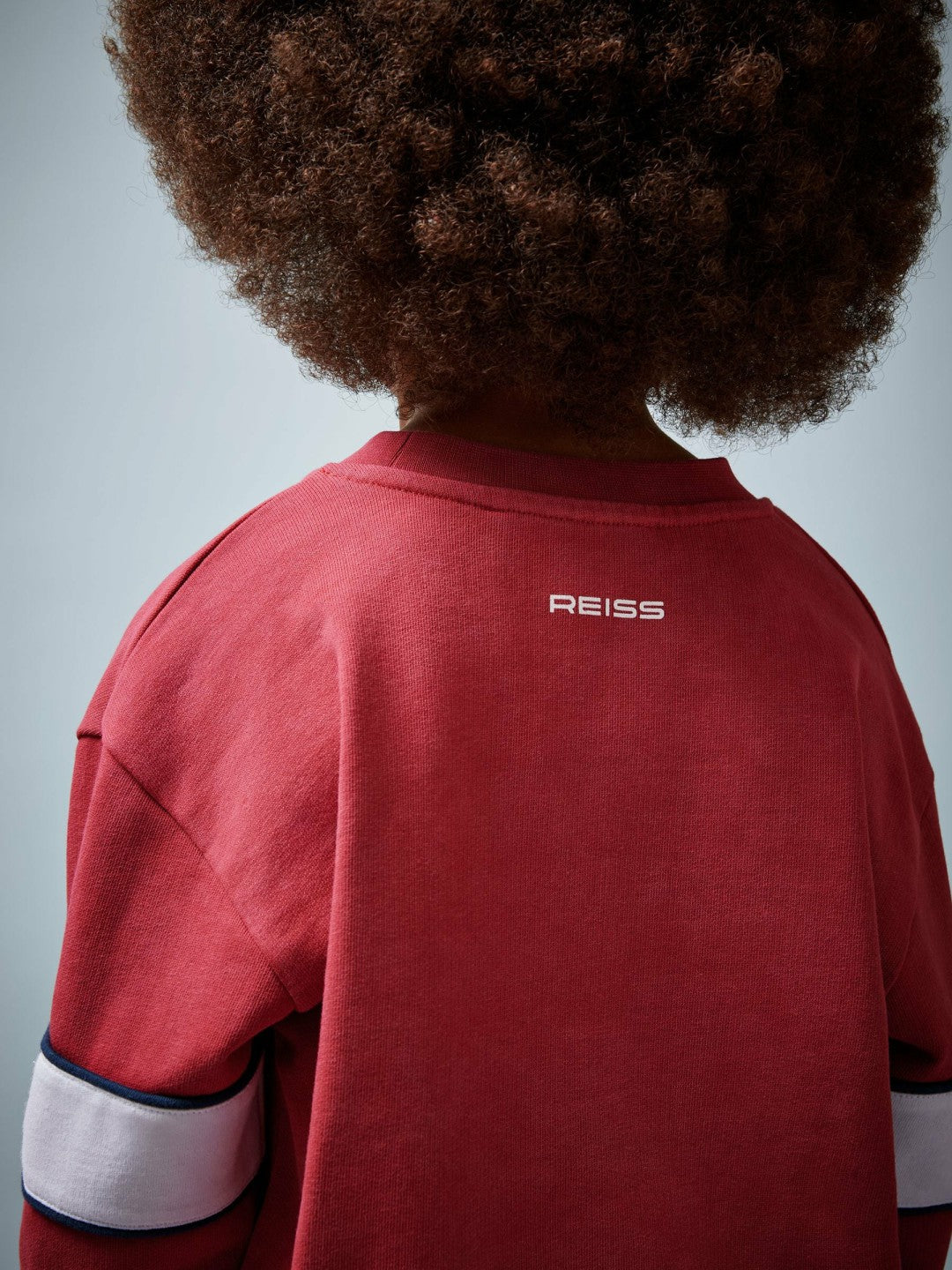 13-14 yrs Superman Cotton Logo Sweatshirt in Red | Reiss Children & Baby New