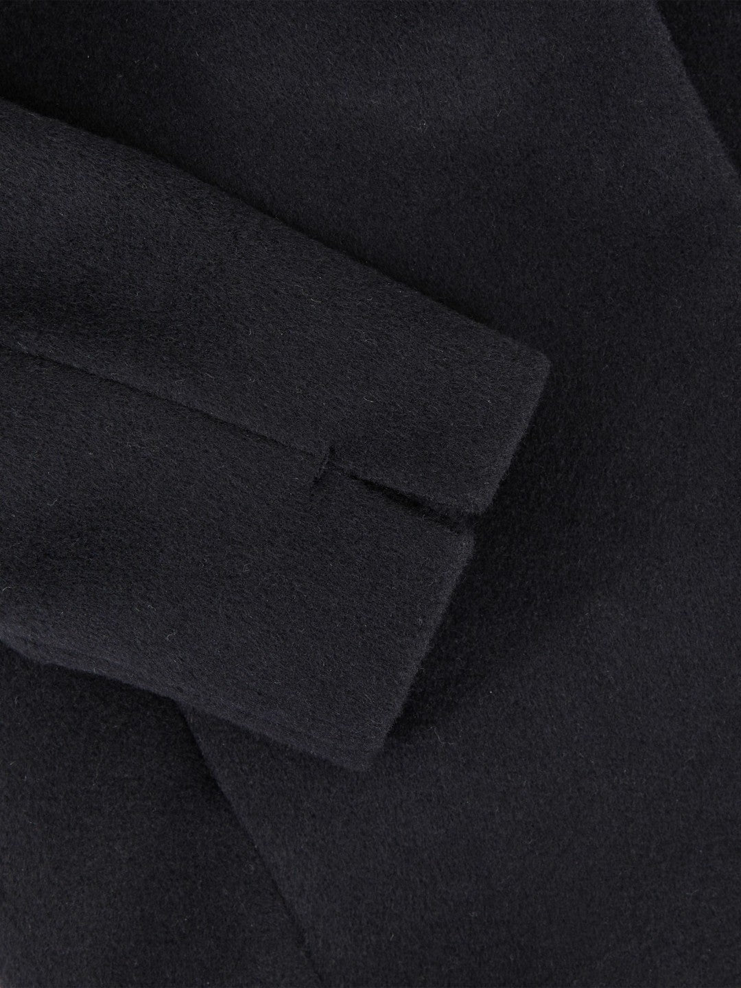 3-9 yrs Wool-Blend Funnel-Neck Coat in Navy | Reiss Children & Baby Signature