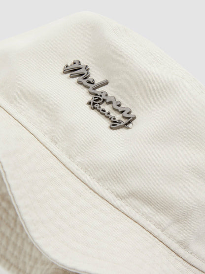 Unisex Fit McLaren Racing Cotton Bucket Hat in Stone | Reiss Men Recommended