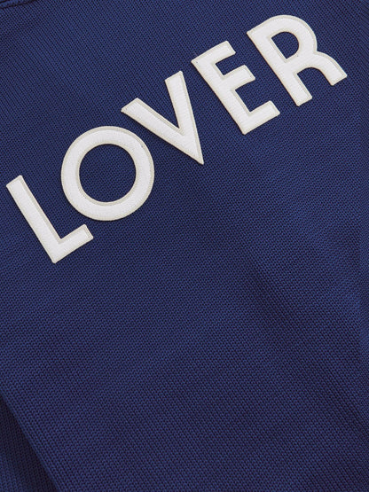 | Tom Daley Lover Knit Cardigan in Navy Blue | Reiss Men Featured