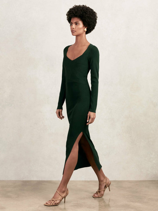 Dress in Green | Reiss Women New