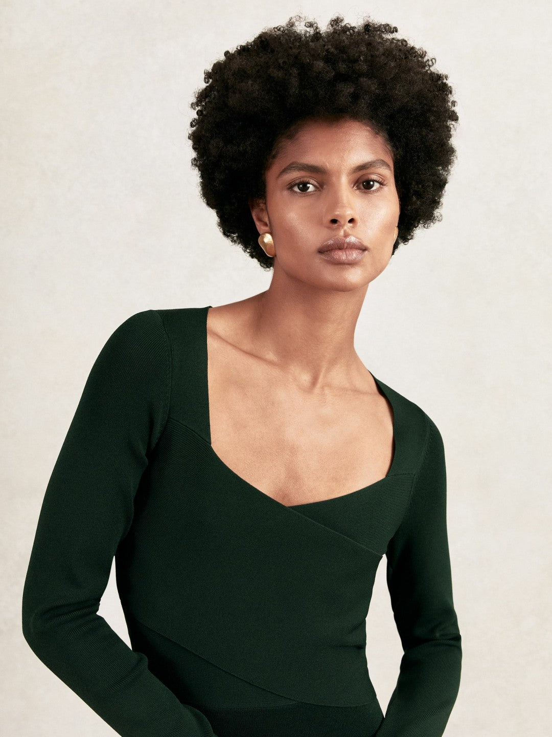 Dress in Green | Reiss Women New