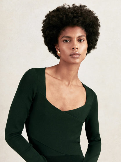 Dress in Green | Reiss Women New