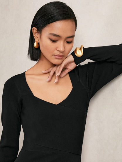 Dress in Black | Reiss Women New