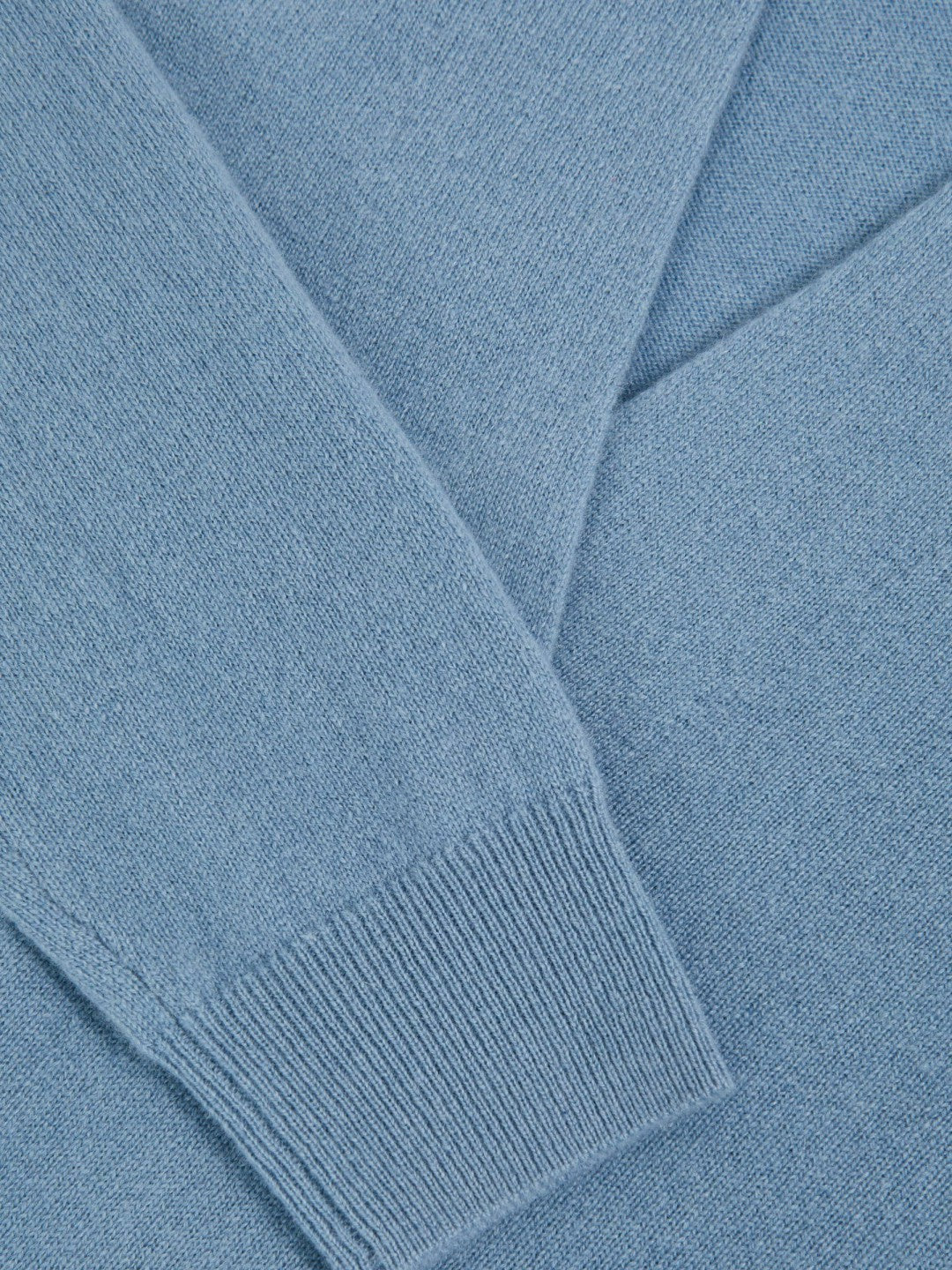 Cashmere V-Neck Jumper in Blue | Reiss Women Signature