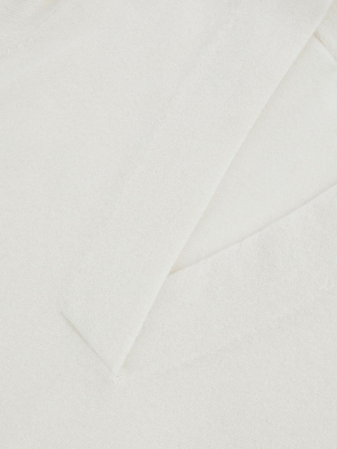 Cashmere V-Neck Jumper in Cream | Reiss Women Featured