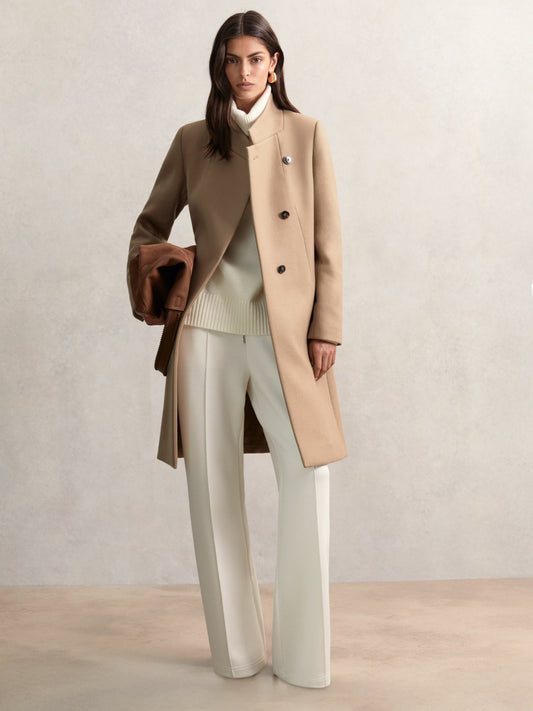 Coat in Camel | Reiss Women Trending