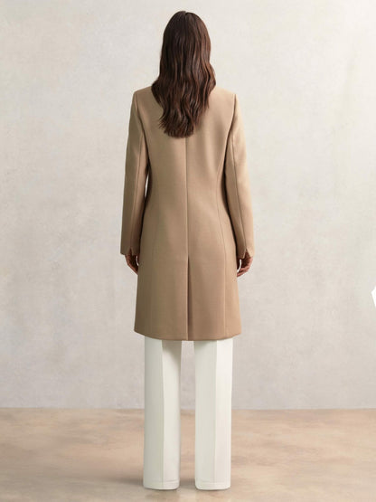 Coat in Camel | Reiss Women Trending