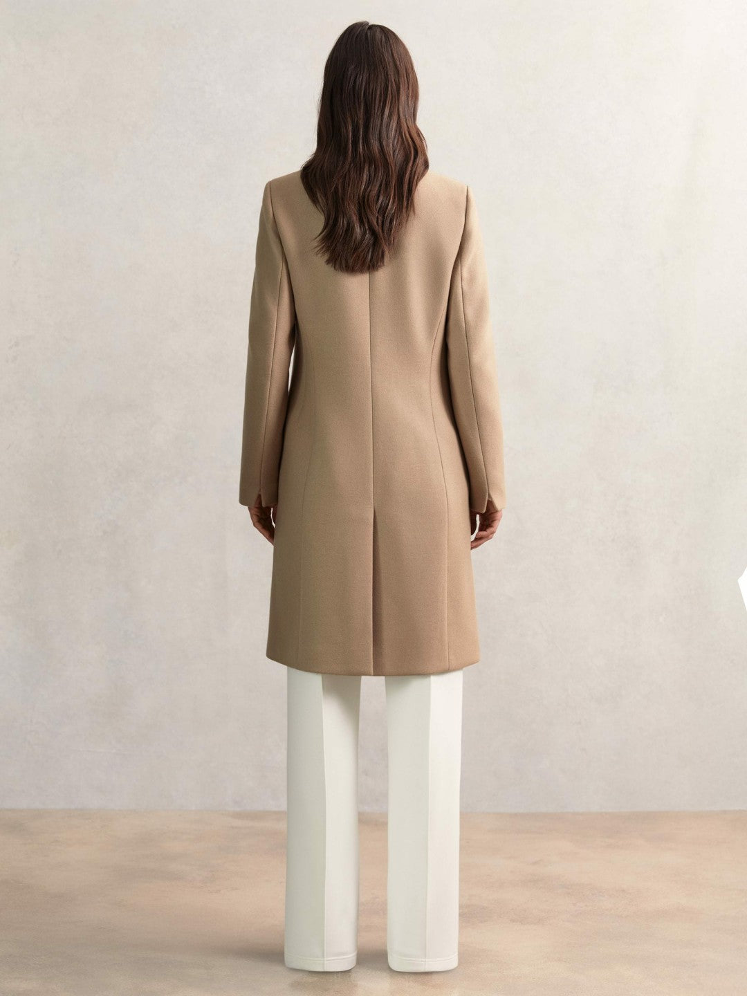 Petite Coat in Camel | Reiss Women Popular