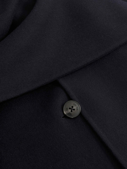 Coat in Navy | Reiss Women Recommended