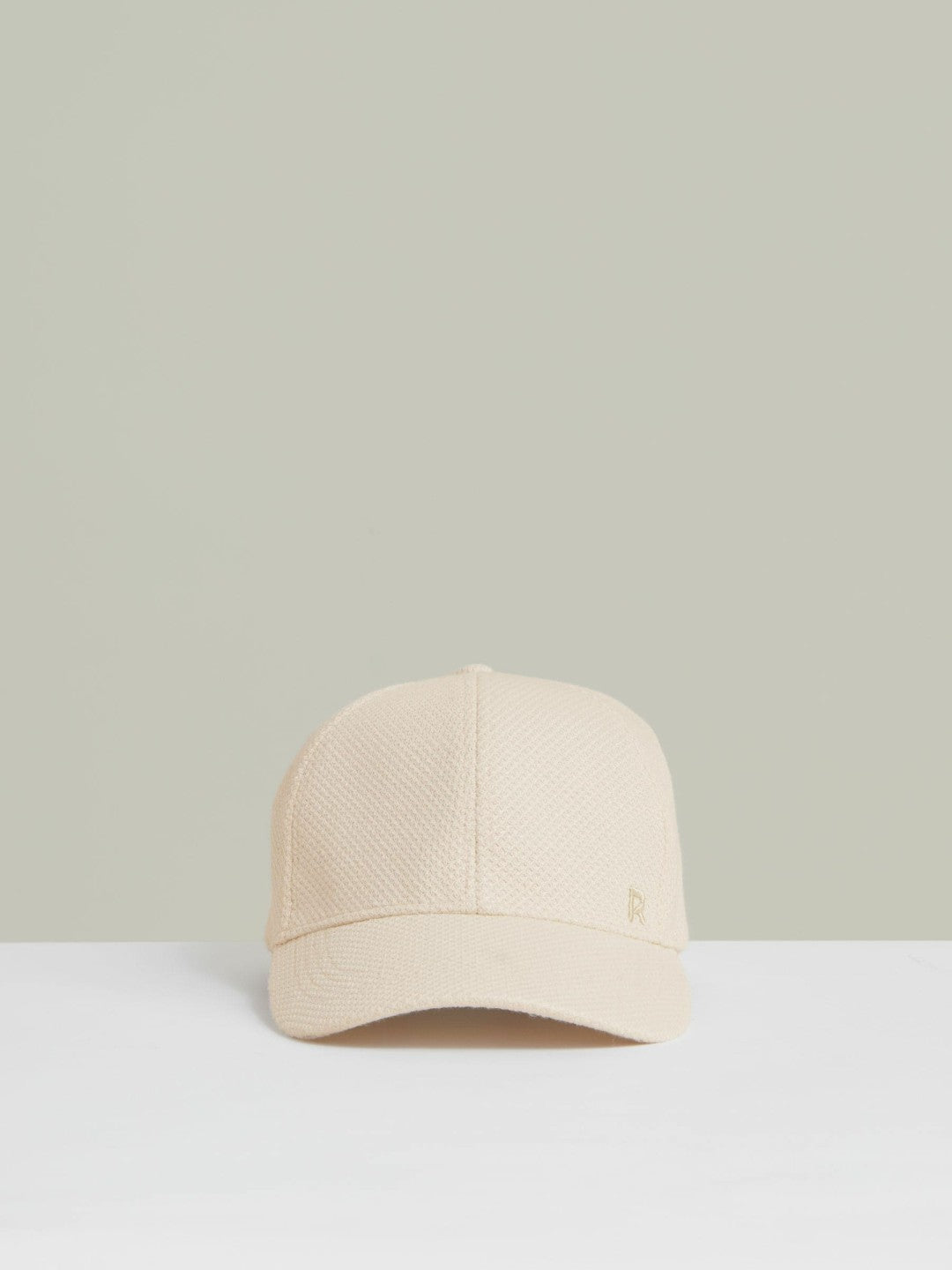 Waffle-Knit Baseball Cap in Neutral | Reiss Women Featured