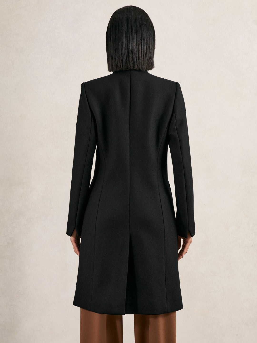 Petite Coat in Black | Reiss Women Best Seller
