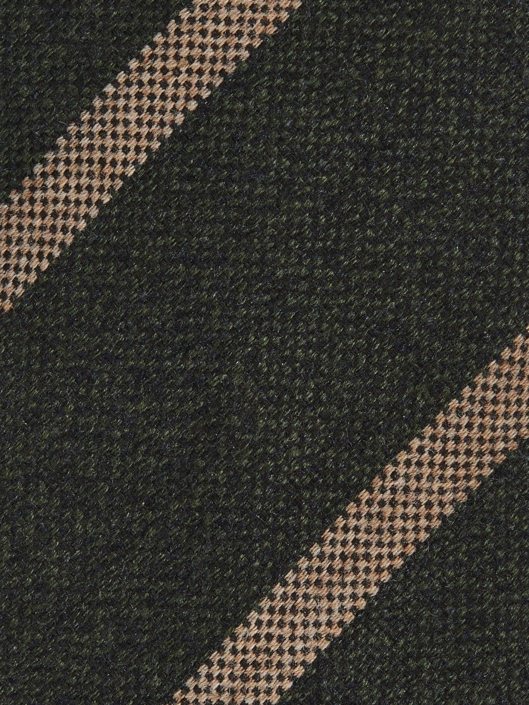 Wool-Silk Striped Tie in Forest Green | Reiss Men Popular