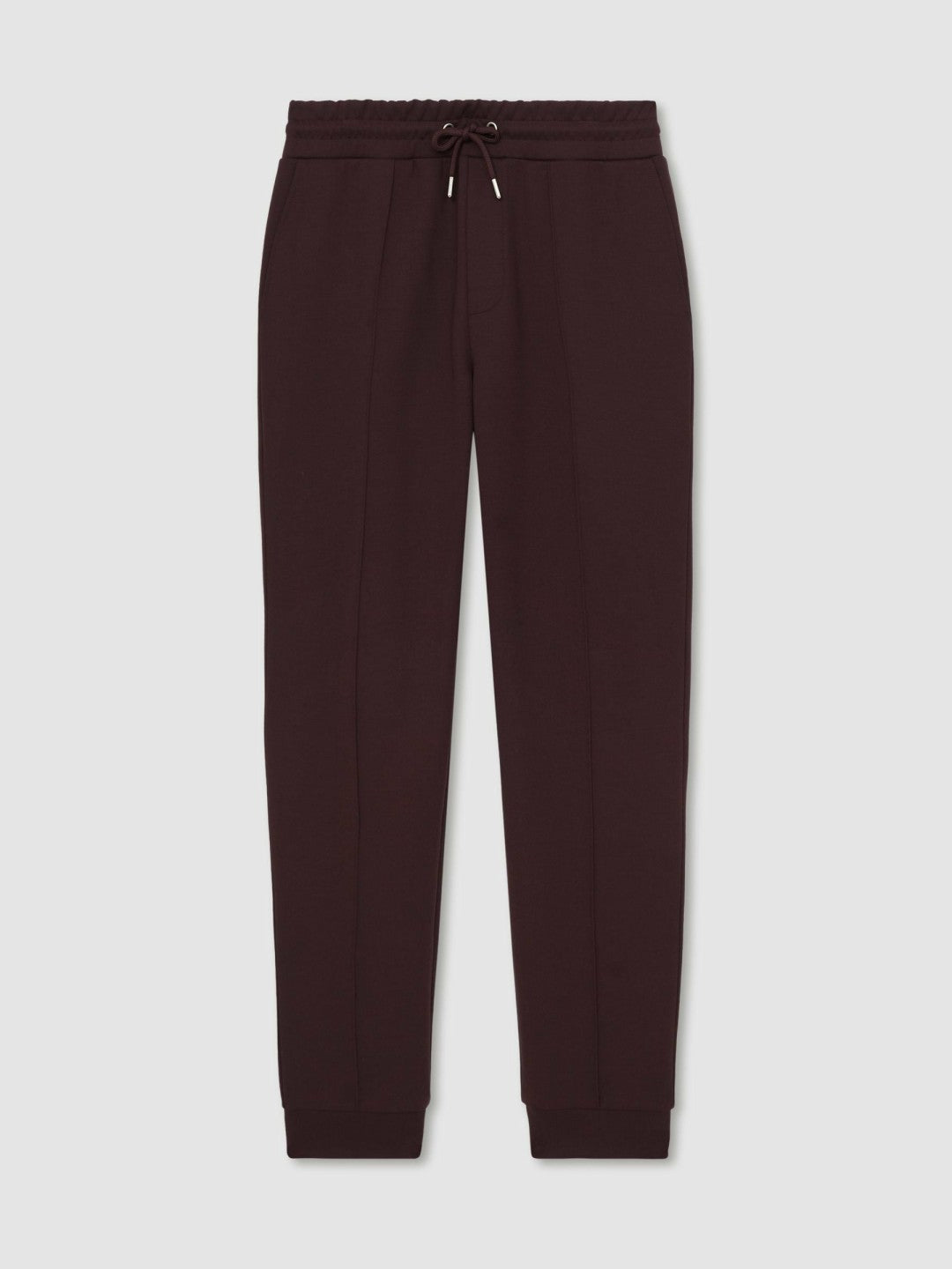 Interlock Drawstring Joggers in Cherry Red | Reiss Men Recommended