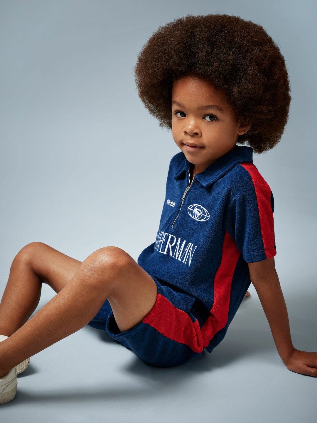 13-14 yrs Superman Towelling Shorts in Blue/Red | Reiss Children & Baby Best Seller
