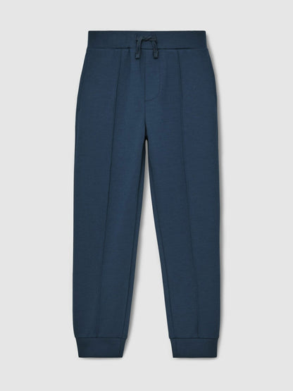 9-13 yrs Interlock Drawstring Joggers in Ocean Blue | Reiss Children & Baby Best Seller