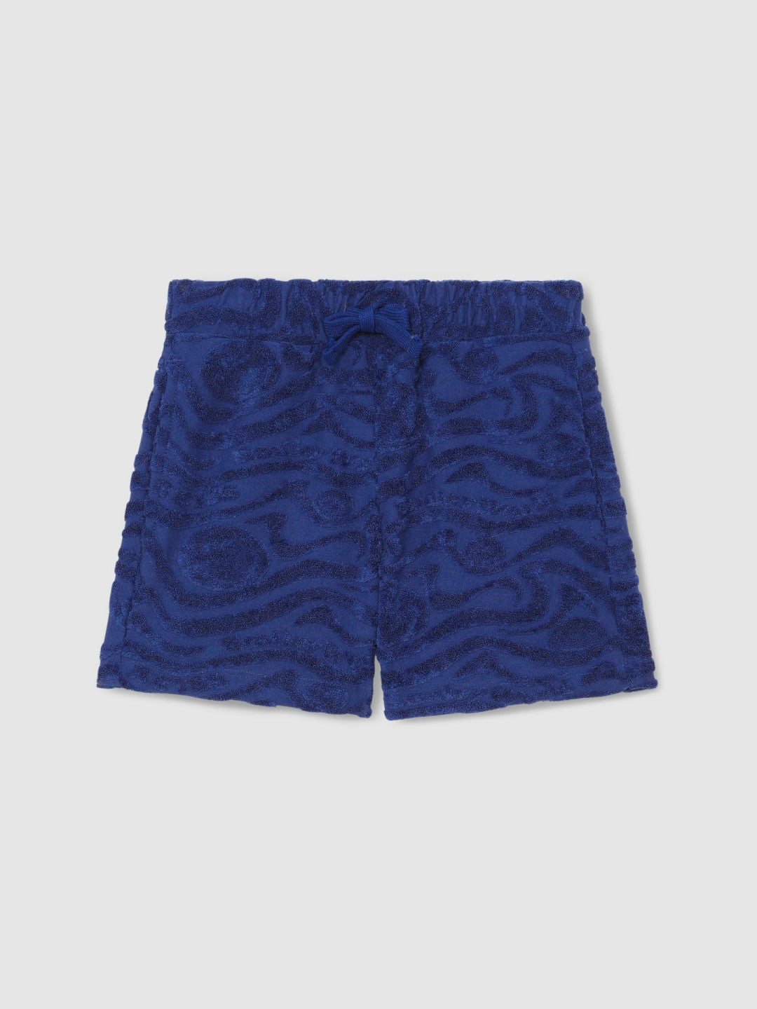 9-13 yrs SmileyWorld Wave Texture Shorts in Bright Blue | Reiss Children & Baby New