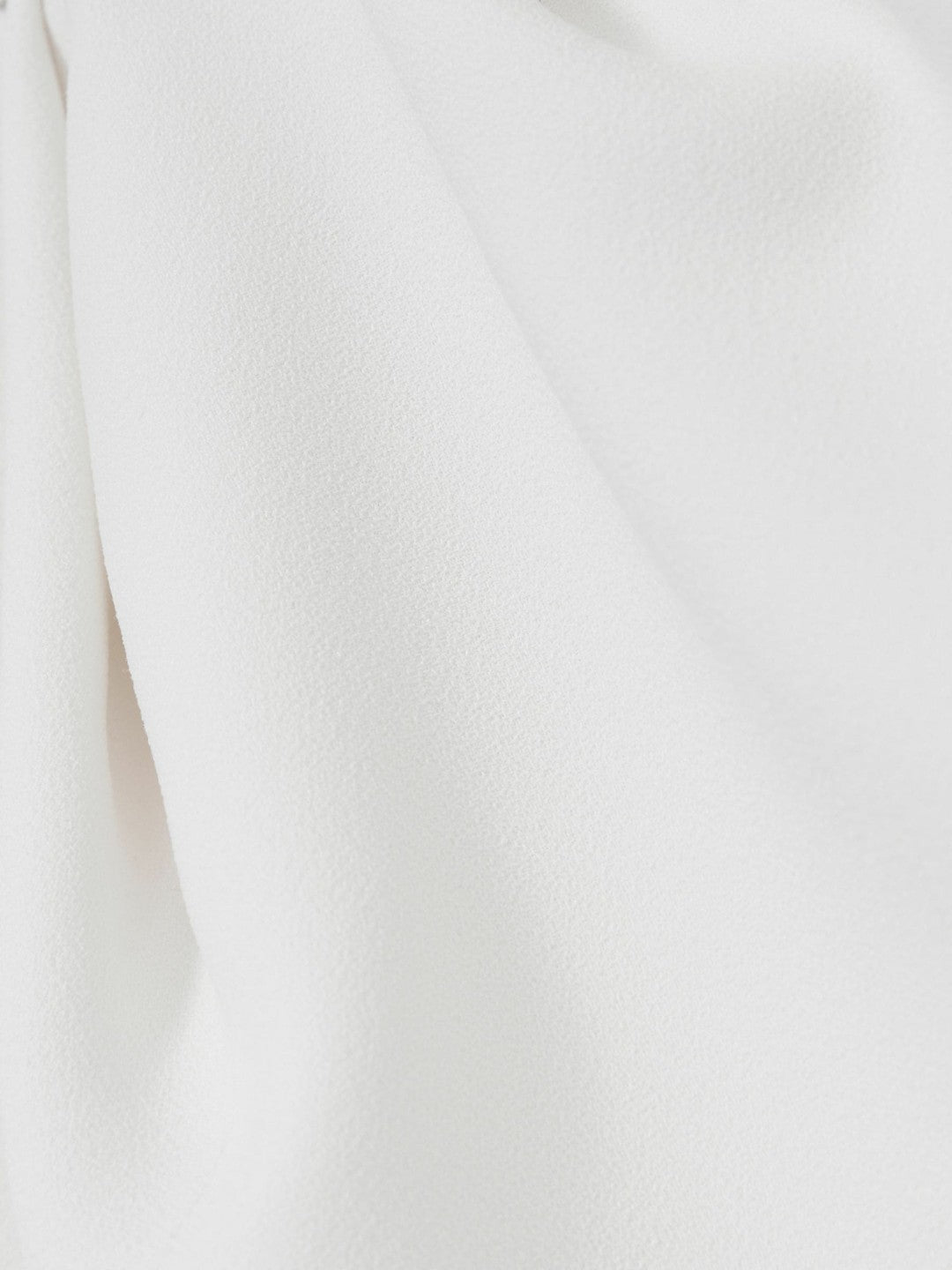 One-Shoulder Draped Top in Ivory | Reiss Women Exclusive