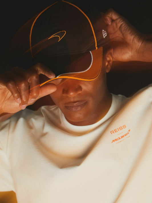 McLaren F1 Team Speedmark Cap Unisex Fit in Black | Reiss Men Featured