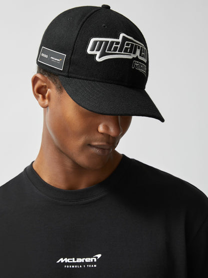 McLaren Racing Embroidered Cap Unisex Fit in Black | Reiss Men Signature