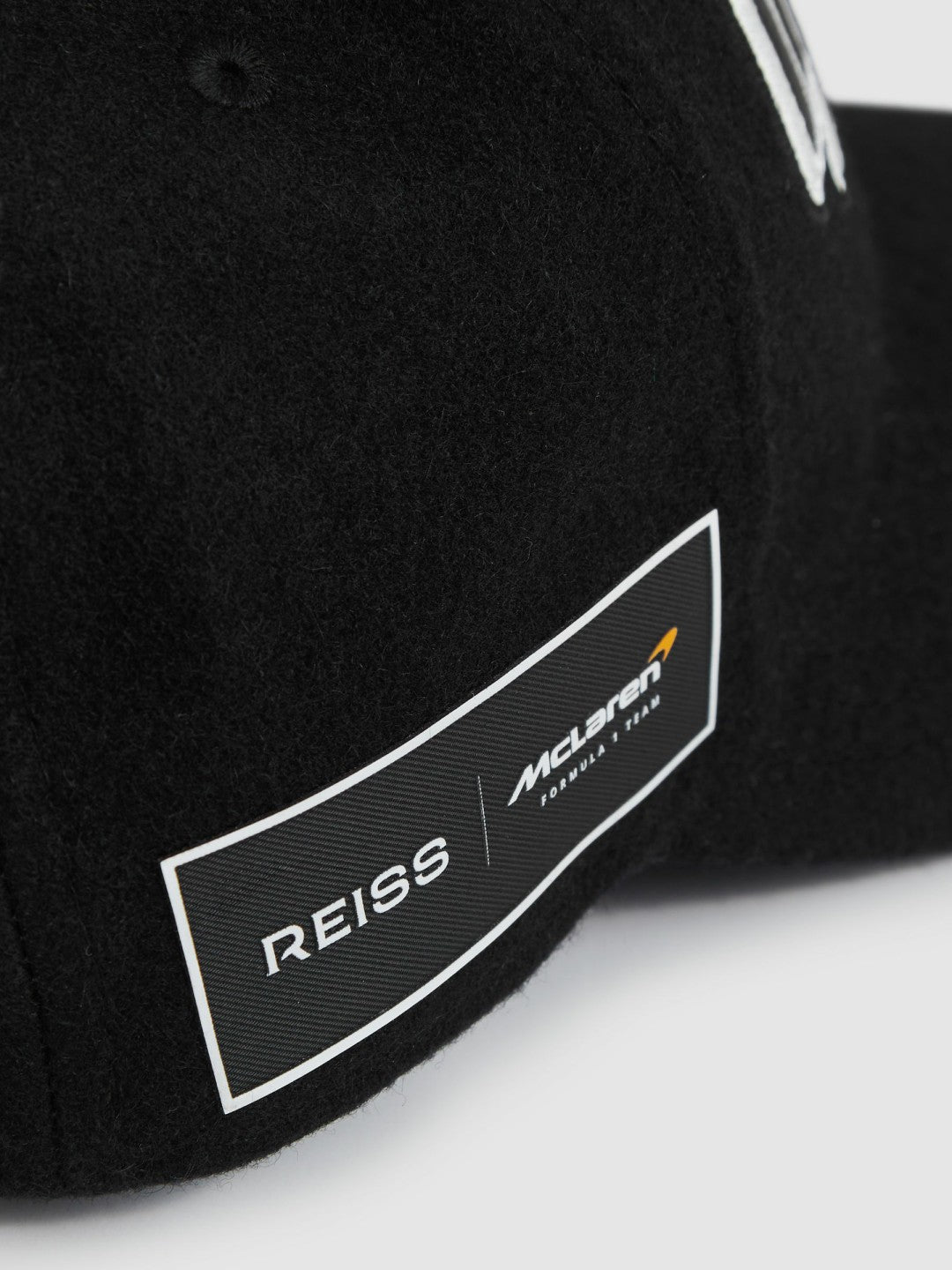 McLaren Racing Embroidered Cap Unisex Fit in Black | Reiss Men Signature