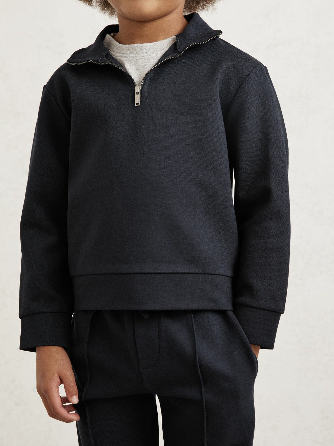 3-9 yrs Interlock Sweatshirt and Trousers Set in Navy Blue | Reiss Children & Baby Best Seller