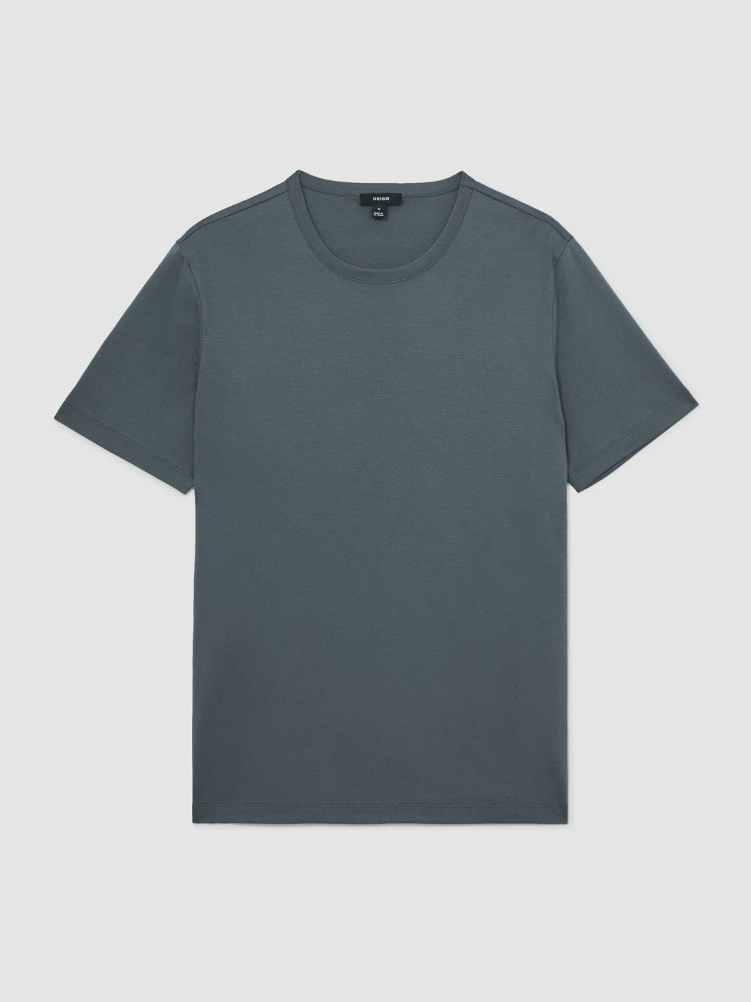 Airwater-Cotton Crew-Neck T-Shirt in Airforce Blue | Reiss Men Recommended