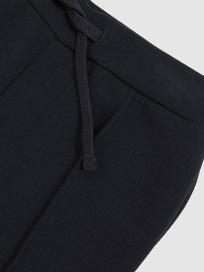 3-9 yrs Interlock Drawstring Joggers in Navy Blue | Reiss Children & Baby Best Seller